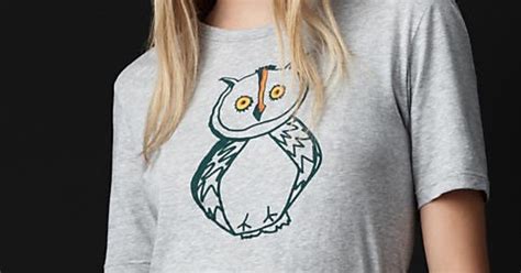 burberry owl t shirt